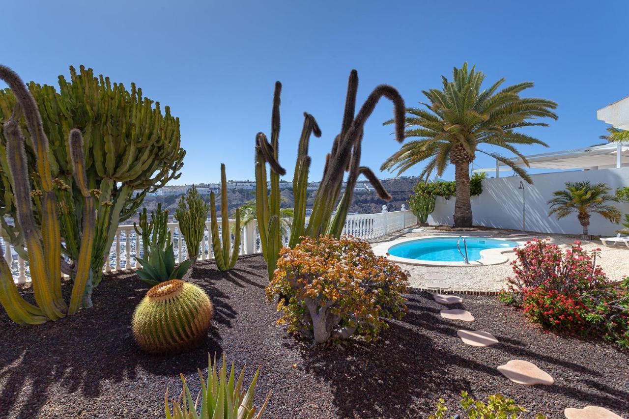 Stunning Villa With Breathtaking Ocean View Mogán Exteriér fotografie