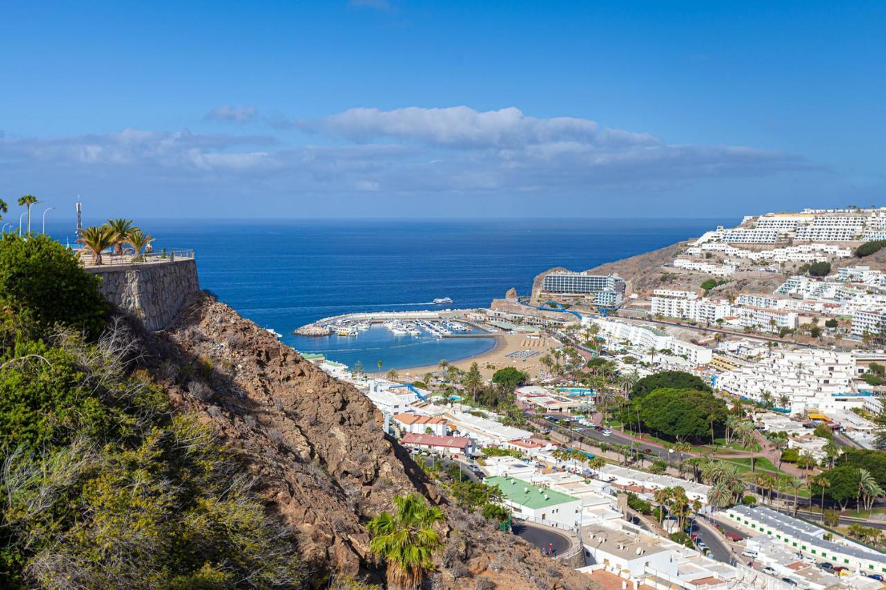 Stunning Villa With Breathtaking Ocean View Mogán Exteriér fotografie