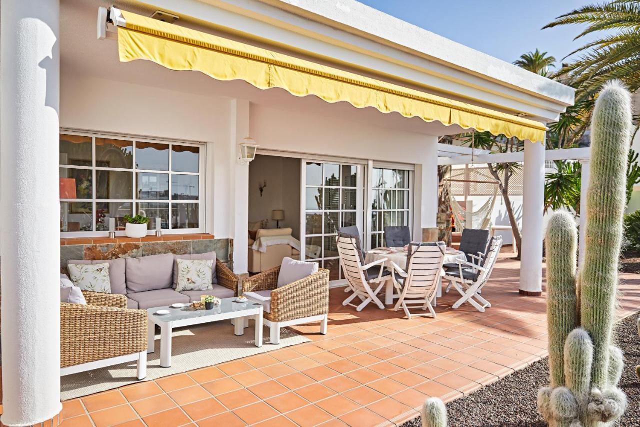 Stunning Villa With Breathtaking Ocean View Mogán Exteriér fotografie